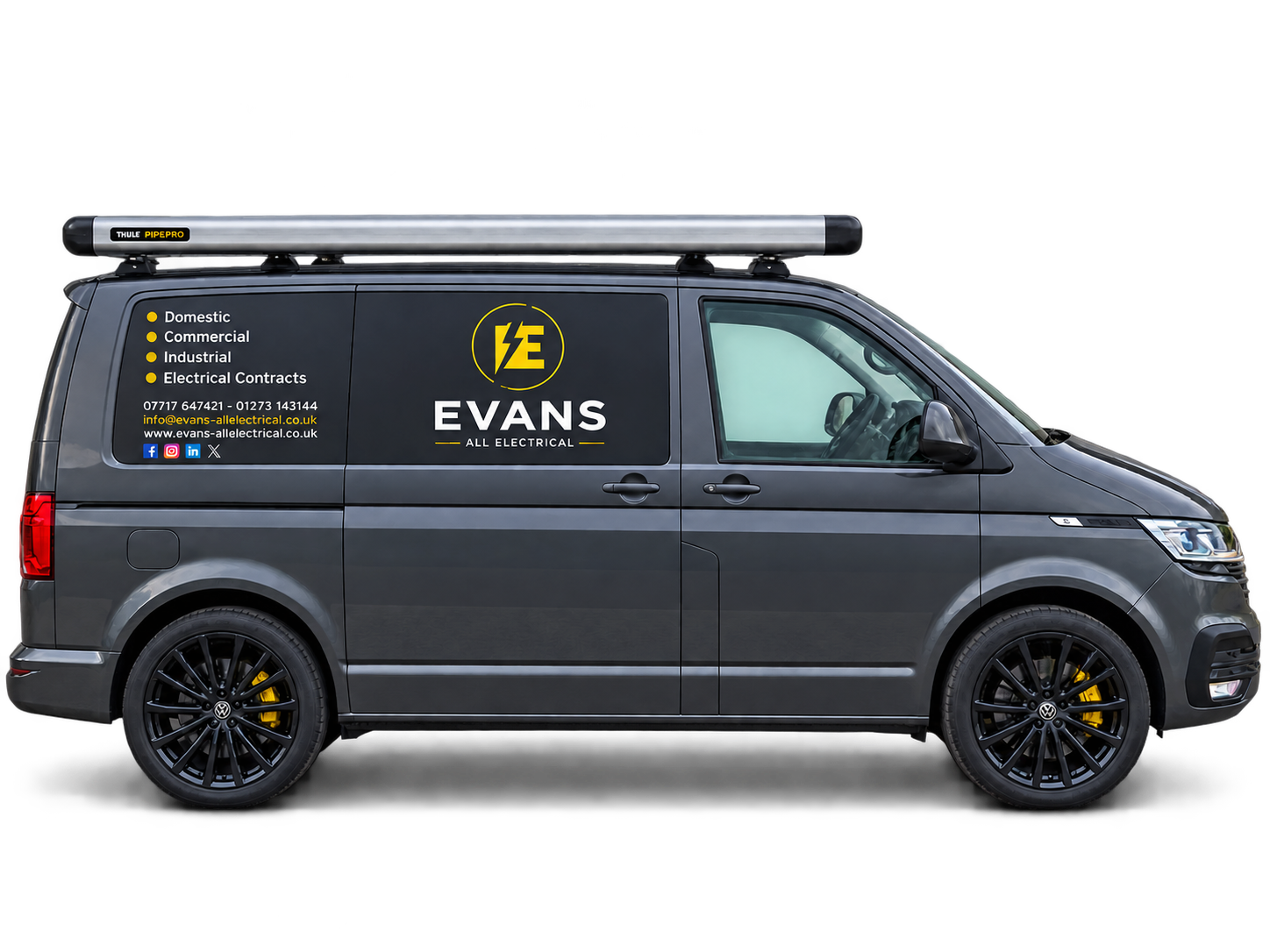 Evans All Electrical service van